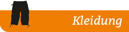 Bild: Hose; Text: Kleidung