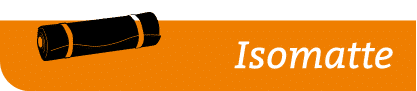 Bild: Isomatte; Text: Isomatte