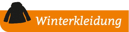 Bild: Pullover; Text: Winterkleidung